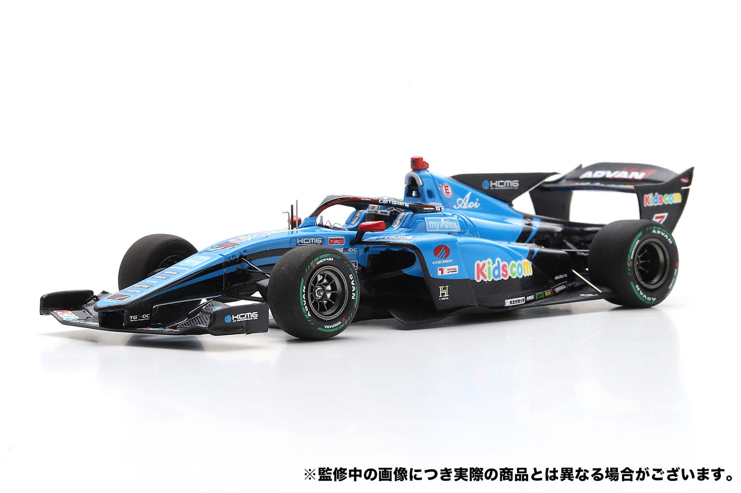 7 小林 可夢偉 Kamui Kobayashi Kids com Team KCMG SUPER FORMULA  2024 SF23 Spark SFJ027 1/43