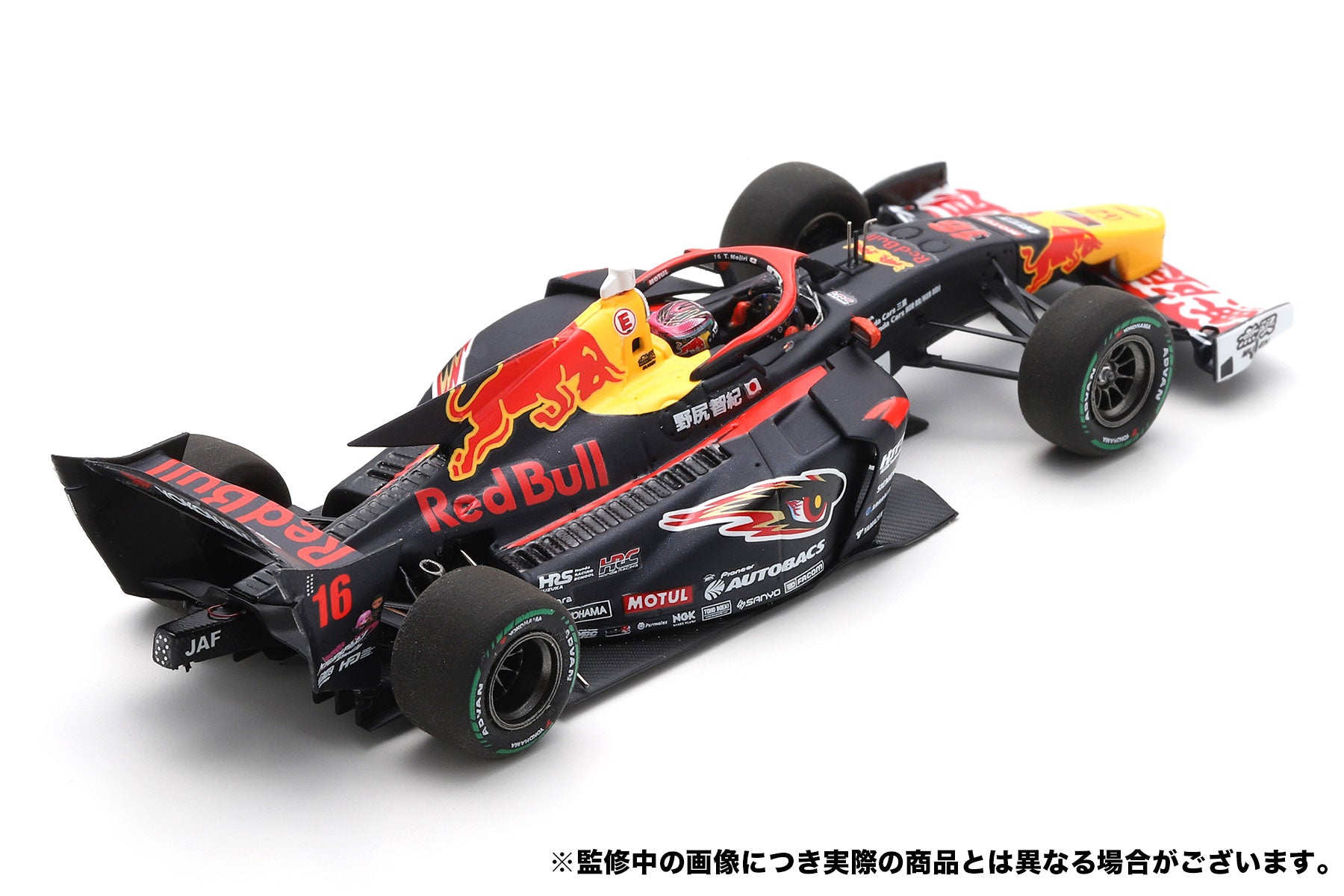 【2024年8月以降順次発売予定】16 野尻 智紀 Tomoki Nojiri TEAM MUGEN SUPER FORMULA 2024 SF23  Spark SFJ032 1/43