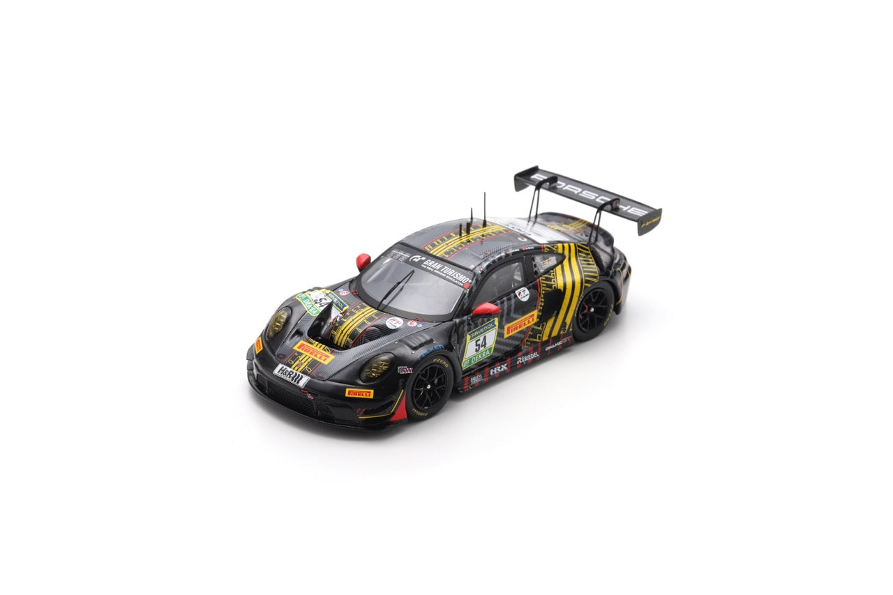 Spark SG1000 1/43 Porsche 911 GT3 R (992) No.54 Dinamic GT 3rd 24H Nürburgring 2025 B. Bastian - M. Cairoli - L. Hartog - J. Sturm
