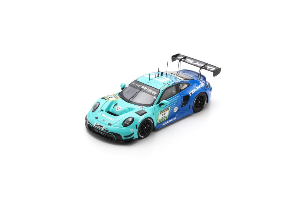 【2026年1月発売予定】 Spark SG1009 1/43 Porsche 911 GT3 R (992) No.33 Falken Motorsports 24H Nürburgring 2025 J. Andlauer - N. Menzel - S. Müller - A. Picariello