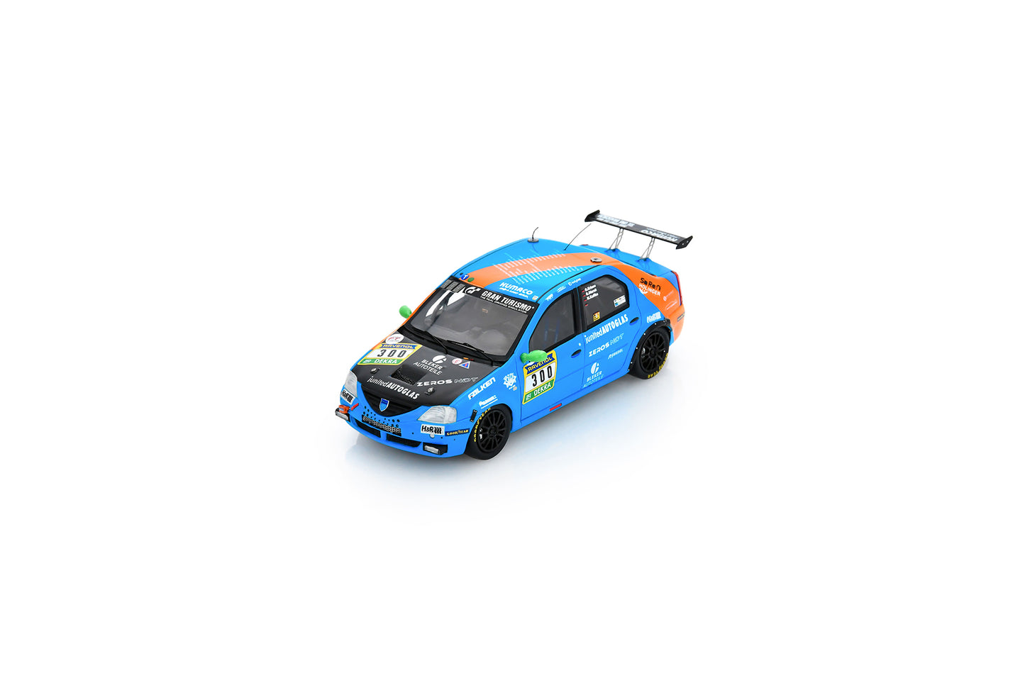 【2026年6月発売予定】 Spark SG1017 1/43 Dacia Logan No.300 Ollis Garage Racing 24H Nürburgring 2025 O. Kriese - G. Starck - M. Kaffka