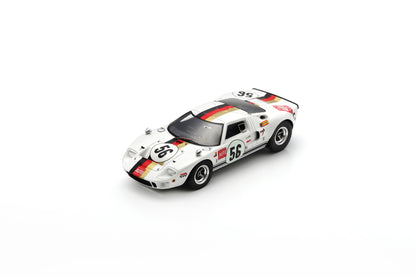 【2025年1月以降発売予定】 Spark SG818 1/43 Ford GT40 No.56 6th 1000Km Nürburgring 1969 R. Jöst - H. Kelleners