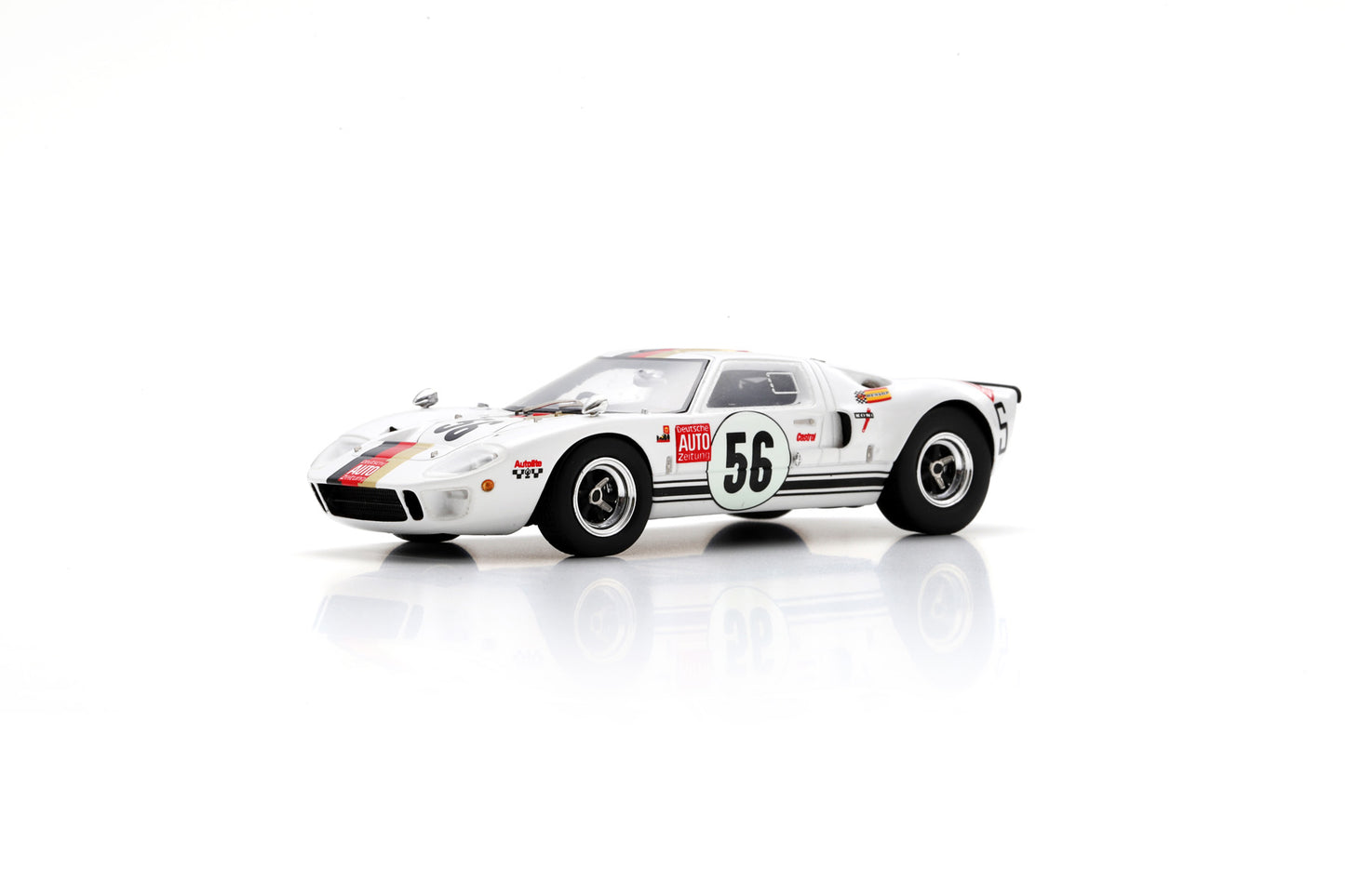 【2025年1月以降発売予定】 Spark SG818 1/43 Ford GT40 No.56 6th 1000Km Nürburgring 1969 R. Jöst - H. Kelleners