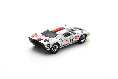 【2025年1月以降発売予定】 Spark SG818 1/43 Ford GT40 No.56 6th 1000Km Nürburgring 1969 R. Jöst - H. Kelleners