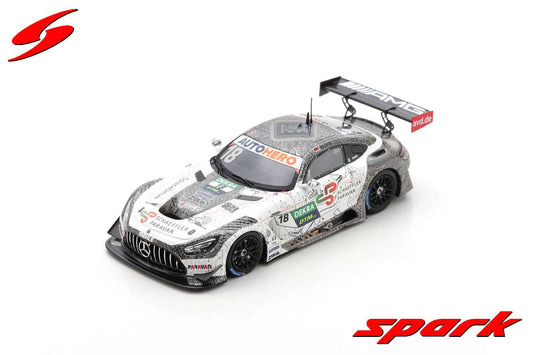 【2024年8月発売予定】Spark SG877 1/43 Mercedes-AMG GT3 No.18 Mercedes-AMG Team Mücke Motorsport DTM 2022 Maximilian Buhk
