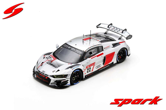 Spark SG907 1/43 Audi R8 LMS GT3 evo II No.22 Audi Sport Team Car Collection 24H Nürburgring 2023L. Engstler - M. Hofer - G. Magnus - D. Marschall