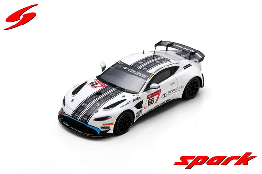 Spark SG916 1/43 Aston Martin Vantage AMR GT4 No.68 Dörr Motorsport 24H Nürburgring 2023R. Scheibner - F. Albig - O. Hoppelshäuser