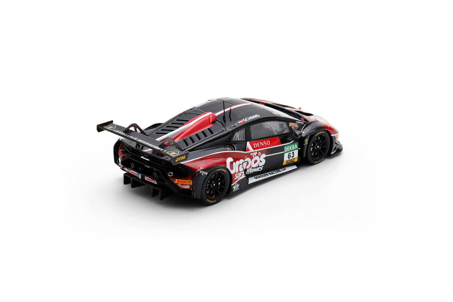 Spark SG935 1/43 Lamborghini Huracán GT3 EVO 2 No.63 Grasser Racing Team DTM 2023 Clemens Schmid