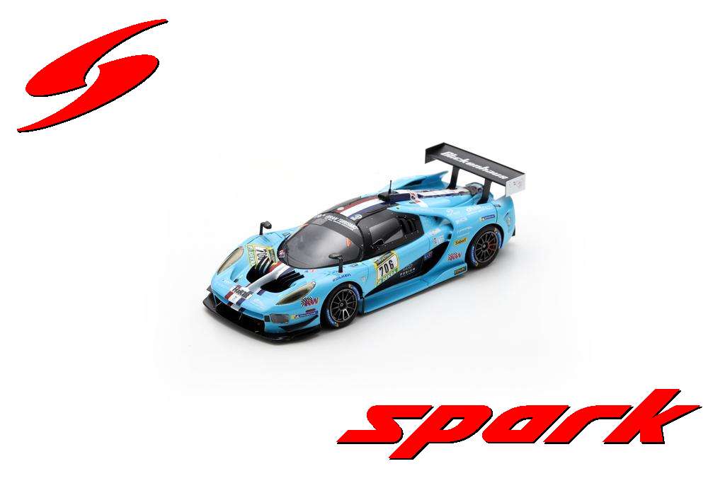 Spark SG960 1/43 SCG 004c No.706 Glickenhaus Racing Winner SP-X class 24H Nürburgring 2024 T. Mutsch - F. Mailleux - L. D. Arnold - C. Ledogar