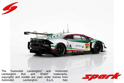 Spark SGT039 1/43 Bamboo Airways Lamborghini GT3 No.87 JLOC GT300 SUPER GT 2022 Kosuke Matsuura - Natsu Sakaguchi