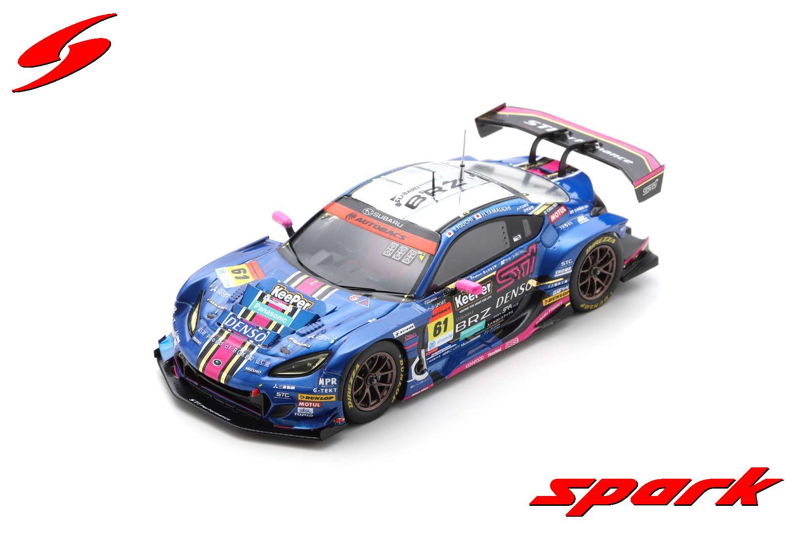 2024年7月以降発売予定】 Spark SGT041 1/43 SUBARU BRZ Ru0026D SPORT No.61 Ru0026D SPORT –  Racing Models