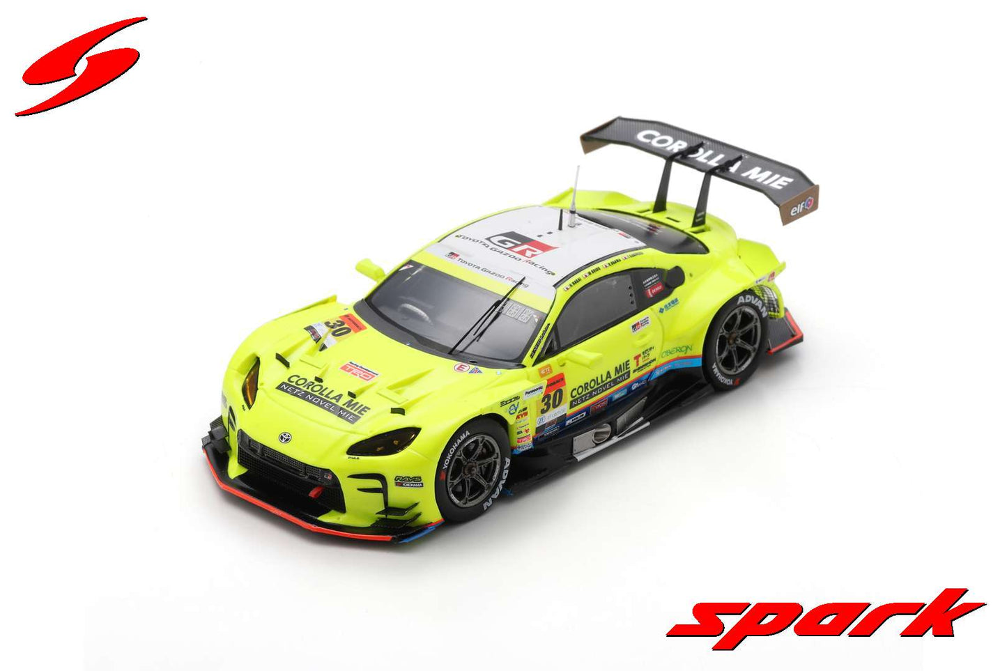 Spark SGT078 1/43 apr GR86 GT No.30 apr GT300 SUPER GT 2023 - Hiroaki Nagai - Manabu Orido - Yuta Kamimura - Ryo Ogawa