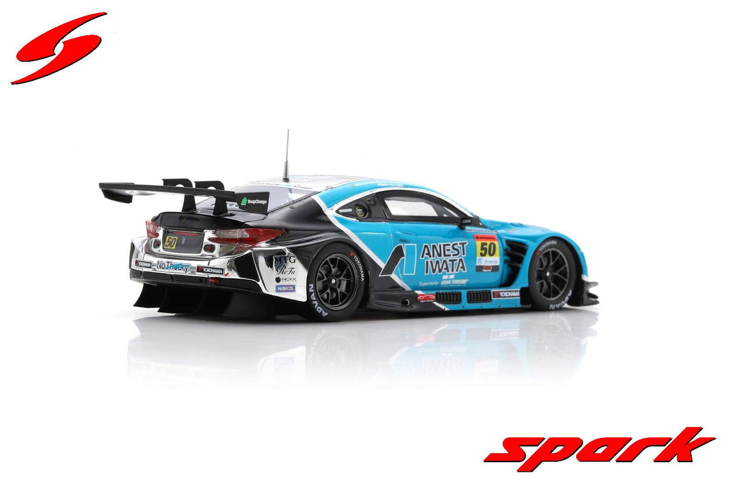 【2023年秋以降順次発売予定】 Spark SGT081 1/43 ANEST IWATA Racing RC F GT3 No.50 ANEST IWATA Racing with Arnage GT300 SUPER GT 2023 - Igor Omura Fraga - Yuga Furutani - Miki Koyama