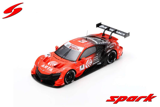 【2024年10月以降発売予定】 Spark SGT106 1/43 ARTA NSX-GT No.8 ARTA GT500 SUPER GT 2020Tomoki Nojiri - Nirei Fukuzumi