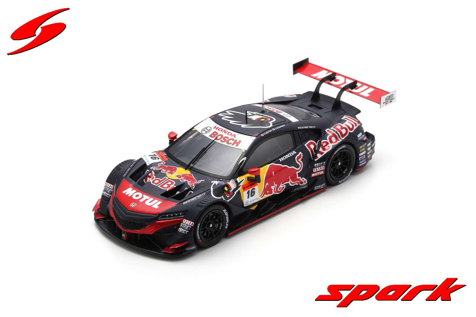Spark SGT108 1/43 Red Bull MOTUL MUGEN NSX-GT No.16 TEAM Red Bull MUGE ...