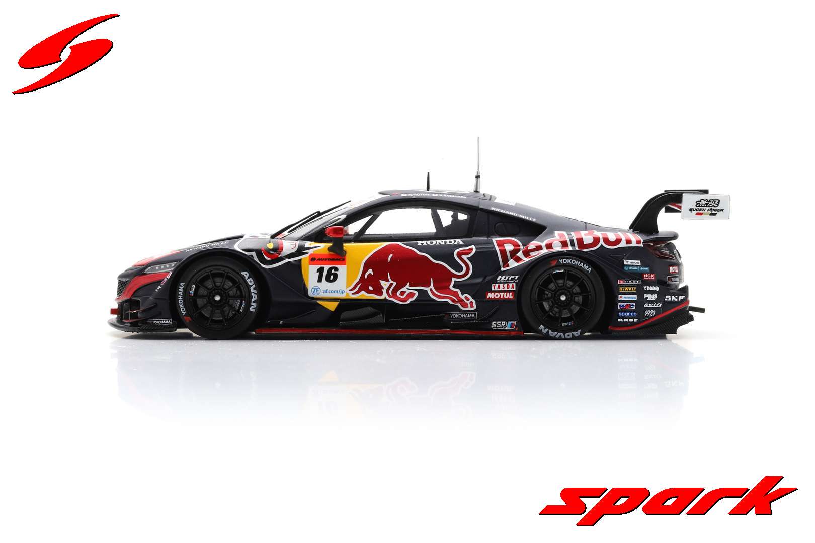 2024年7月以降発売予定】 Spark SGT108 1/43 Red Bull MOTUL MUGEN NSX-GT No.16 TE –  Racing Models