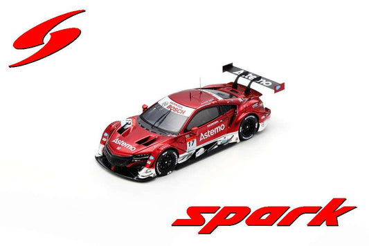 Spark SGT125 1/43 Astemo NSX-GT No.17 Astemo REAL RACING GT500 SUPER GT 2021Koudai Tsukakoshi - Bertrand Baguette