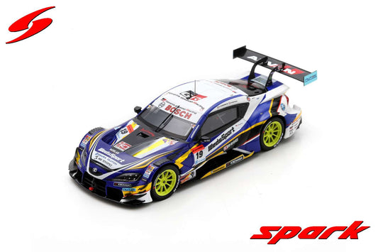 Spark SGT126 1/43 WedsSport ADVAN GR Supra No.19 TGR TEAM WedsSport BANDOH GT500 SUPER GT 2021Yuji Kunimoto - Ritomo Miyata