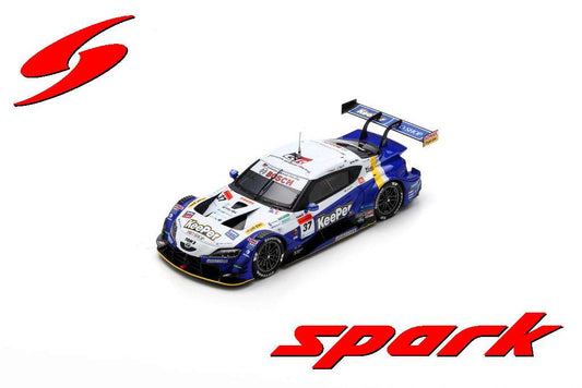 Spark SGT130 1/43 KeePer TOM'S GR Supra No.37 TGR TEAM KeePer TOM'S GT500 SUPER GT 2021Ryo Hirakawa - Sacha Fenestraz