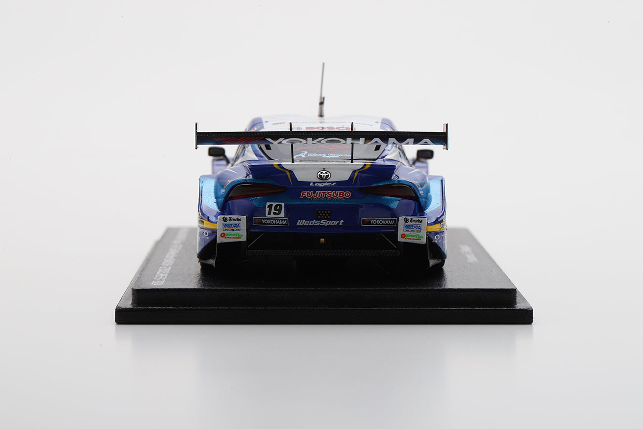 Spark SGT156 1/43 WedsSport ADVAN GR Supra No.19 TGR TEAM WedsSport BANDOH GT500 SUPER GT 2024 Y. Kunimoto - S. Sakaguchi
