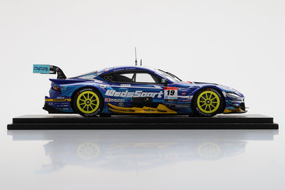 Spark SGT156 1/43 WedsSport ADVAN GR Supra No.19 TGR TEAM WedsSport BANDOH GT500 SUPER GT 2024 Y. Kunimoto - S. Sakaguchi