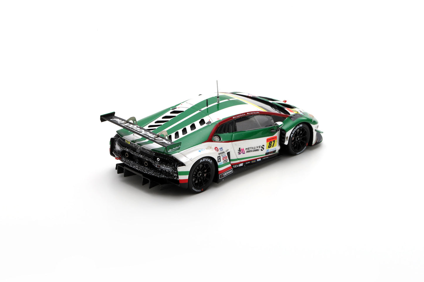 Spark SGT182 1/43 METALIVE S Lamborghini GT3 No.87 JLOC GT300 SUPER GT 2024 K. Matsuura - N. Sakaguchi