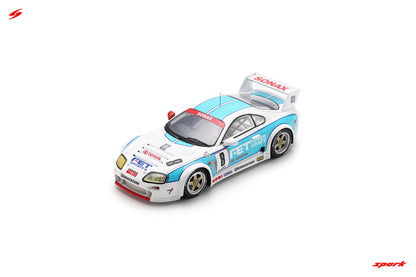 【2026年2月発売予定】 Spark SJ155 1/43 FET SPORTS Toyota Supra No.8 - GT1 JGTC 1995 Naoki. Nagasaka