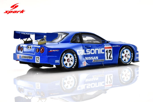 Spark SJ165 1/43 CALSONIC Nissan Skyline GT-R No.12 - GT500 JGTC 1999 K. Hoshino - M. Kageyama