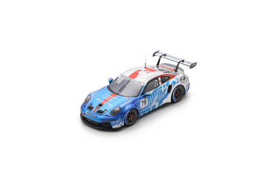 Spark SJ182 1/43 Porsche 911 GT3 Cup No.78 Porsche Carrera Cup Japan Champion 2025 Iori Kimura