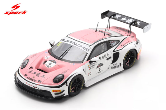 【2026年1月以降発売予定】 Spark SJ184 1/43 Porsche 911 GT3 R No.6 Origine Motorsport 5th Suzuka 1000km 2025 L. Heinrich - A. Picariello - B. Buus