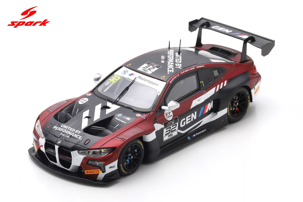 Spark SJ189 1/43 BMW M4 GT3 EVO No.32 Team WRT Winner Suzuka 1000km 2025 K. van der Linde - R. Marciello - C. Weerts