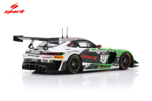 Spark SJ191 1/43 Mercedes-AMG GT3 EVO No.77 Mercedes-AMG Team Craft-Bamboo Racing 10th Suzuka 1000km 2025 K. Ohta - M. Götz - R. Aron