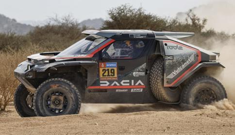 【2026年5月発売予定】 Spark S6042 1/43 Dacia Sandrider No.219 The Dacia Sandriders Dakar Rally 2025 
S. Loeb – F. Lurquin