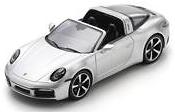 【2026年4月以降発売予定】 Spark S6128 1/43 Porsche 911 Targa 4S (992) - GT Silver