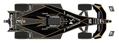 Spark S6776 1/43 DS PENSKE No.25 Jean-Éric Vergne