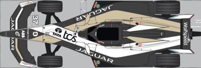 Spark S6781 1/43 JAGUAR TCS RACING No.37 Nick Cassidy