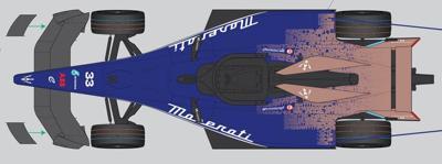 Spark S6788 1/43 MASERATI MSG RACING No.55 Jake Hughes