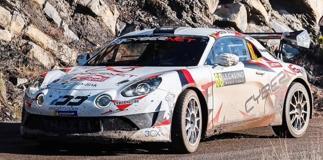 Spark S6896 1/43 Alpine A110 Rally RGT No.68 Chazel Technologies Course Rally Monte Carlo 2025 ( 2nd RGT ) A. Fumal - J. Escartefigue