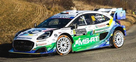 【2026年6月発売予定】 Spark S6922 1/43 FORD Puma Rally1 No.95 M-SPORT FORD WORLD RALLY TEAM Monte Carlo Rally 2026
J. Armstrong - S. Byrne