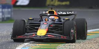 Spark S9576 1/43 Red Bull Racing No.1 Oracle Red Bull Racing 2nd Australian GP 2025 Max Verstappen