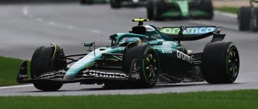 Spark S9589 1/43 Aston Martin No.14 Aston Martin Aramco Formula One Team Japanese GP 2025 Fernando Alonso