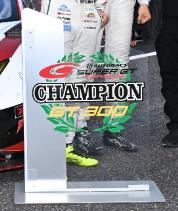 Spark 43SGT2024C3 1/43 VENTENY Lamborghini GT3 No.88 JLOC Champion GT300 SUPER GT 2024 with CHAMPION BOARD T. Kogure - Y. Motojima
