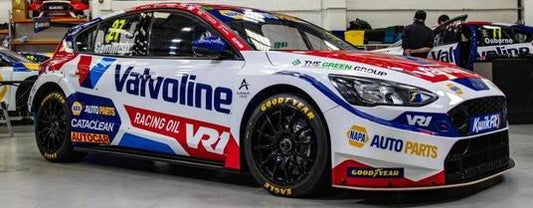 【2026年6月以降発売予定】 Spark UK042 1/43 NAPA Racing UK No.27 Ford Focus BTCC - Silverstone 2024 Dan Cammish