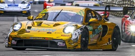 【2026年10月以降発売予定】 Spark SA306 1/43 Porsche 911 GT3 R (992) No.22 SCHUMACHER CLRT  3rd Macau GT Cup - FIA GT World Cup 2025 Laurin HEINRICH