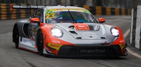 【2026年9月以降発売予定】 Spark SA314 1/43 Porsche 911 GT3 R (992) No.23 Phantom Global Racing Macau GT Cup - FIA GT World Cup 2025 Dorian BOCCOLACCI