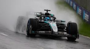 Spark Y420 1/64 Mercedes W16 No.63 Mercedes-AMG PETRONAS Formula One Team 3rd Australian GP 2025 George Russell