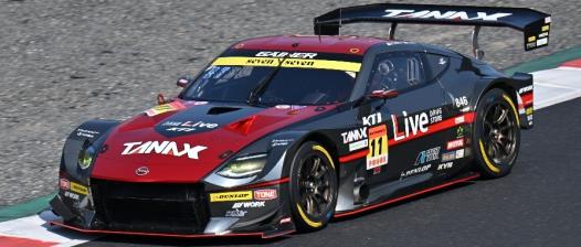 【2025年11月以降発売予定】  Spark 43SGT25011 1/43 GAINER TANAX Z GAINER No.11 GT300 SUPER GT 2025 R. Tomita - K. Oki