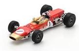 【2026年8月以降発売予定】 Spark F2022 1/43 Lotus 48 No.1 GP Barcelona F2 1968
Jim Clark