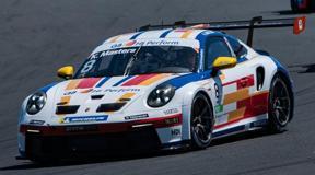Spark SI028 1/43 Porsche 911 GT3 Cup No.8 Porsche Carrera Cup Italia Champion 2024 Keagan Masters