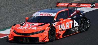 Spark 64SGT25008 1/64 ARTA MUGEN CIVIC TYPE R-GT No.8 ARTA GT500 SUPER GT 2025 T. Nojiri - N. Matsushita